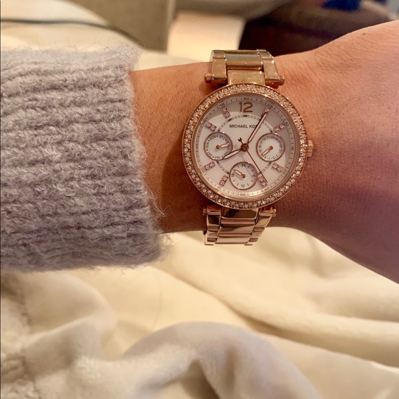 Michael Kors Women’s Parker Rose Gold Watch